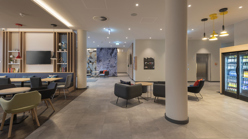 Lobby des Holiday Inn Express & Suites Potsdam